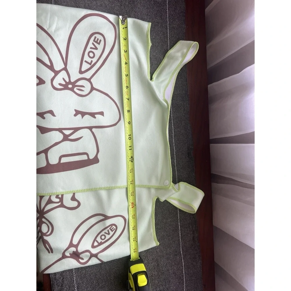 Sanrio My Melody After Shower/Beach Towel Wrap One Size Junior Green & Brown NWT